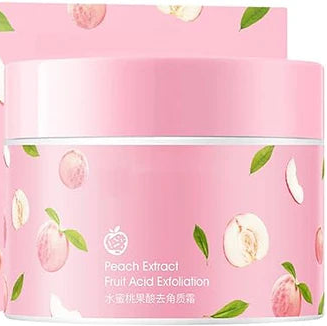 Peach Extract Fruit Acid Exfoliating Face Gel Cream
