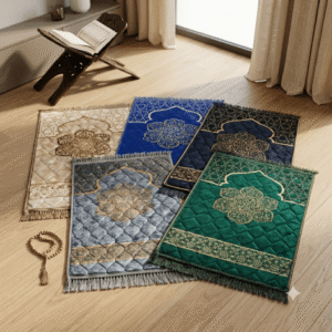 Luxury Velvet Prayer Mat – Ottoman Collection